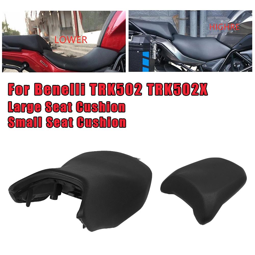 Подушка на сиденье мотоцикла для Benelli TRK502 TRK502X TRK 502, пониженная на 30 мм, модифицированное винтажное сиденье-горб, мотосиденья, запчасти, подушки