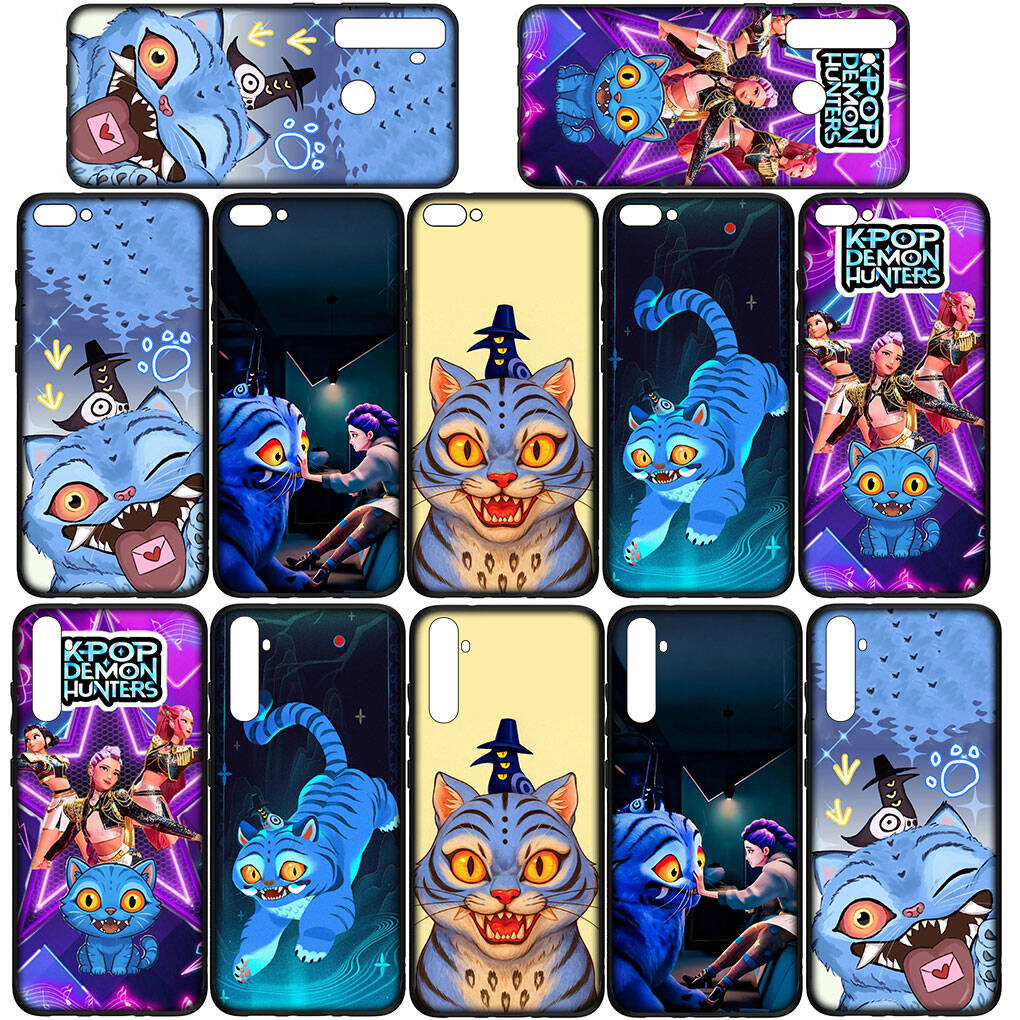 Чехол для телефона для iPhone 17 16 15 Plus X Huawei P30 P20 Lite Redmi Note 14 12 11 13 Pro Max OPPO A60 A80 A40 A18 Jinu KPop Mira Demon Охотники на демонов Обложка
