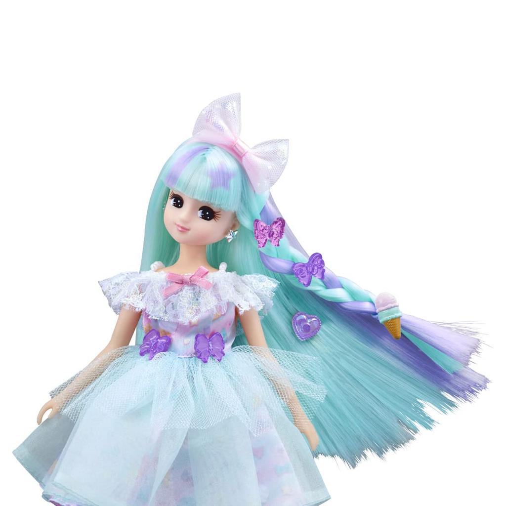 TAKARA TOMY Doll Kiratto Karachen Gelato Press Topping Jewel Extra Doll Pretend Play Toy Ages 3 and Meets Toy Safety ST Mark Certified Licca TAKARA