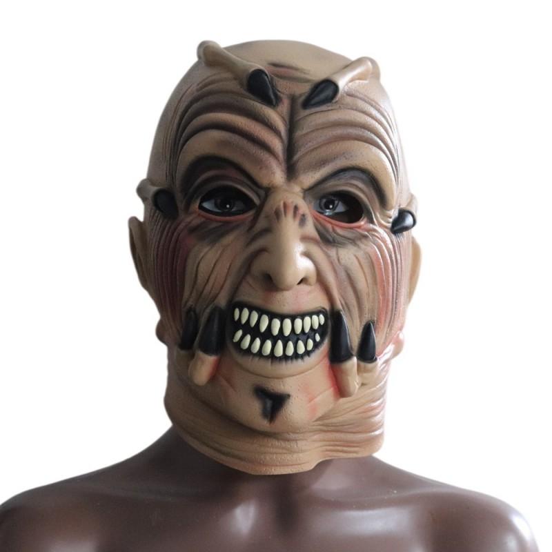 Halloween Ogre Latex Full Face Mask Horror Monster Cosplay Costume Haunted House Party