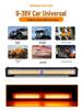 COB Single Row Light for Car Grille, Truck Roof, Rescue Warning, and Bumper Strobe.