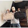 Women's Large Capacity Travel and Gym Bag - Fashionable Short Trip Storage Bag