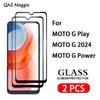 2 шт. для MOTO G Power Play 2021 2022 2023 2024 Защитное стекло для экрана из закаленного стекла