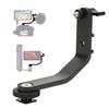 DSLR Camera Video Monitors Arm Shoe Mount L Bracket for FEELWORLD F5 F6 F6S S55 FW567 FW568