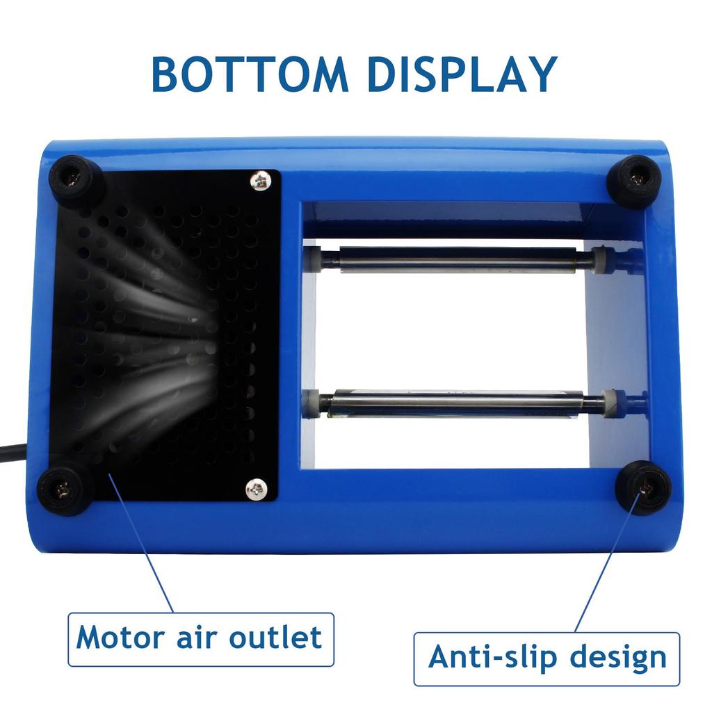 Hobby Rock Tumbler Machine - Single Drum Jewelry Polisher (Single Barrel) Mini Ring Polishing Machine