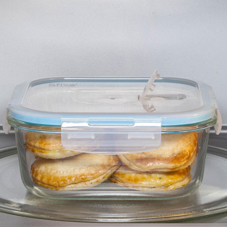 Glass Lunch Container 1.18L Square