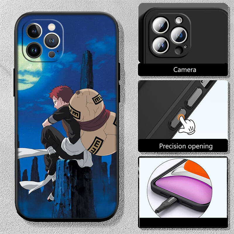 Чехол MH97 Naruto Gaara для Samsung A06 A35 A25 A24 A15 A05S A05 M55 M35 M15 A02 A12 A13 A10 A16 A20 A30 A22 A31 A32 A33 A42 A50