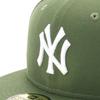 New Era MLB New York Yankees NY Rifle Green 7 5950 NEYYAN RGRN SWHT 25J Cap, 1/4 Inch,