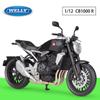 Масштаб 1/12 Welly Honda CB1000R, модель мотоцикла из сплава, литье под давлением, металлическая игрушка, модель мотоцикла, высокая имитация, коллекция, детские подарки