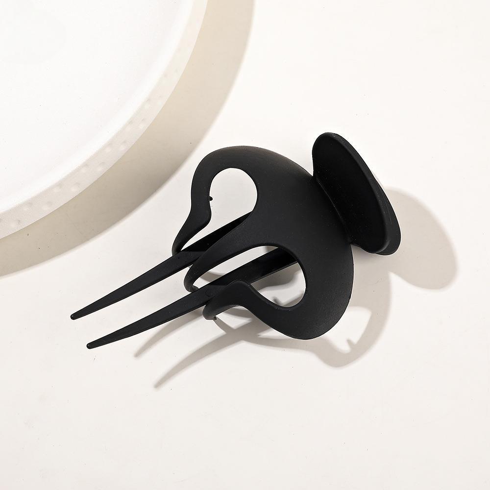 Женский большой зажим для волос, пластиковый бесшовный утконос, коготь для женщин и девочек, простые заколки для волос, инструменты для укладки, аксессуары для волос