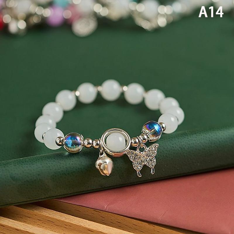 Оригинальный опаловый морской синий браслет с сокровищами и кристаллами лунного света, роскошный эластичный браслет для девочек и женщин, ювелирные аксессуары