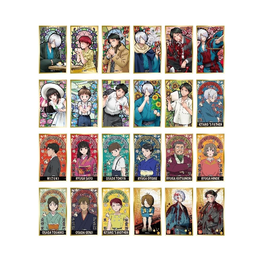 Фильм Рождение Тайны Ханаэ Кард Шикиши Коллекция 12 Упаковок КОРОБКА "Китаро ГэГэГэ"