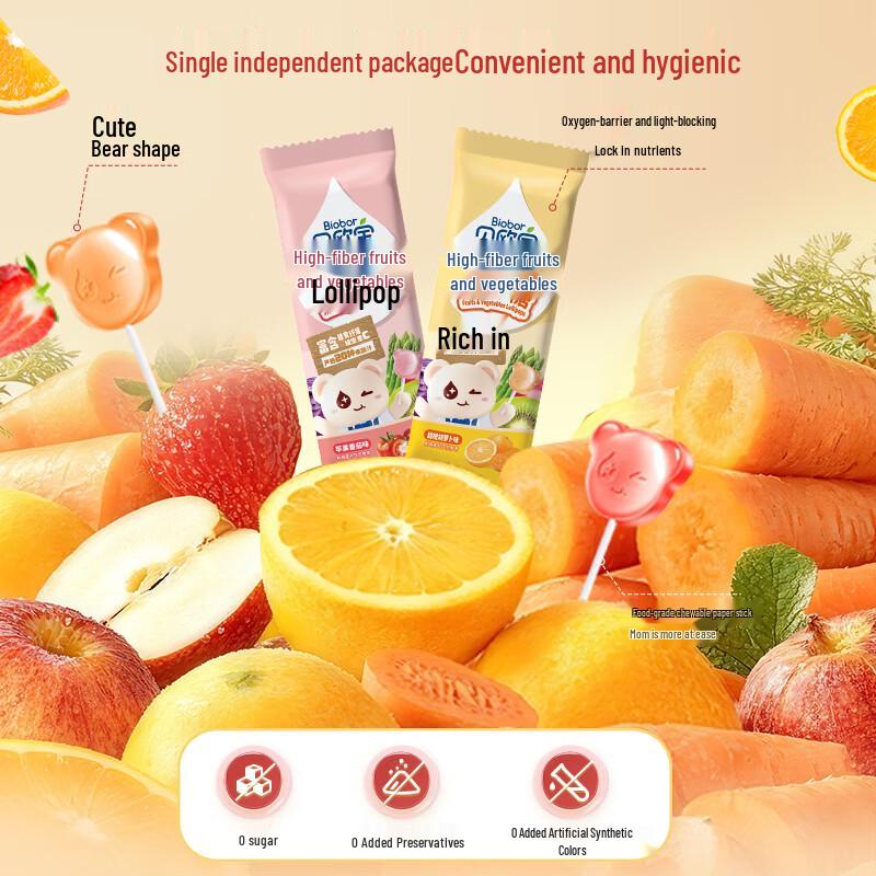 Beioubao Sugar-Free Mixed Flavor Lollipops Gift Box