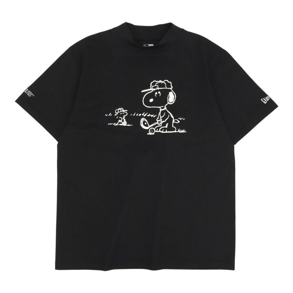 New Era Golf Short Sleeve Mid Neck Tee Size Peanuts Snoopy ONSPOTZ Unisex Apparel for Men and Stylish Outfit for Travel and Everyday Wear (14699276,