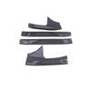 For Lexus NX 250 260 350h 350 F 2022 2023 2024 Stainless Steel Inner Door Sill Scuff Plate Covers Threshold Accessories 4Pcs