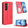 For Itel Power 55 5G Leather Case Wallet Stand Retro Texture Phone Cover