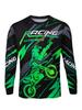 Мотоциклетная футболка Downhill Горный велосипед Mtb Футболки Внедорожник Dh Мотоциклетная футболка Мотокросс Спортивная одежда Одежда Костюм для езды на велосипеде