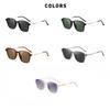 Fashion Trend Box Polarizer New Personality TR Metal Sunglasses TAC Sunglasses Decorative Mirror