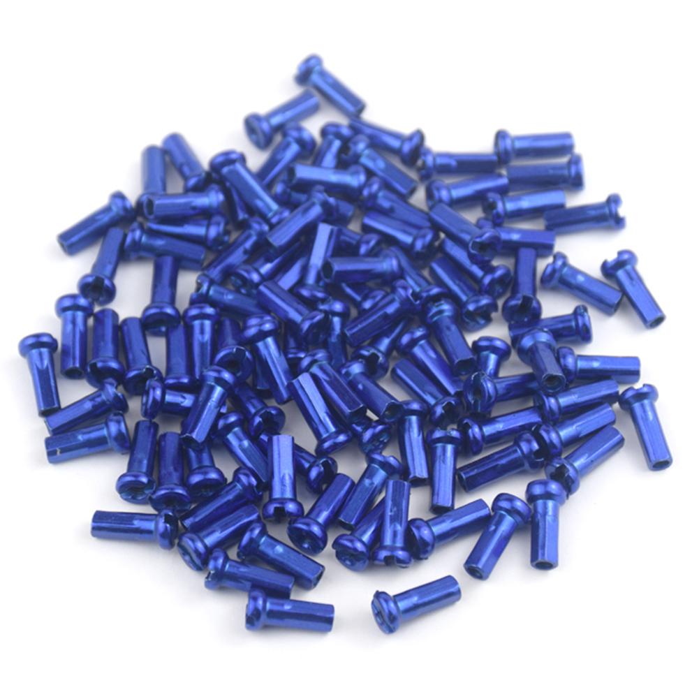 50 шт. Ниппели для спиц колеса MTB Замена Металлические 14G 2 мм Ниппели для спиц Детали для горного шоссейного велосипеда Велосипедные аксессуары