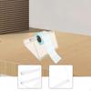 Label Holder for Thermal Printer Stand Acrylic Sturdy Lightweight Universal Sticker Dispenser