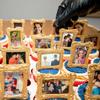 4 Pcs Photo Frame Silicone Molds, Baroque Style Air Dry Clay Molds, Mini Frame Molds Silicone for Cupcake Topper Cake Decoration Chocolate Candy