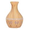 300ml Essential Oil Diffuser Wood Grain USB Powered 7 Colors LED Low Noise Mist Humidifier for