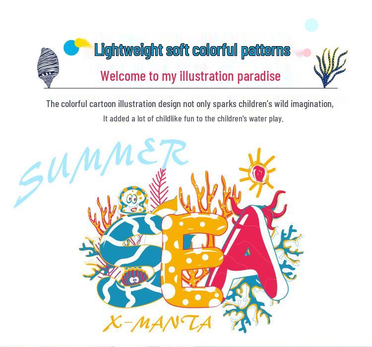 Детский слитный купальник с длинным рукавом - Защита от солнца, Быстросохнущий, Идеально подходит для снорклинга и тренировок.