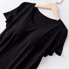 Women's Summer Dress Loose Beach Vacation Casual Deep V Neck Vest Dress Elegant Shirt Dress