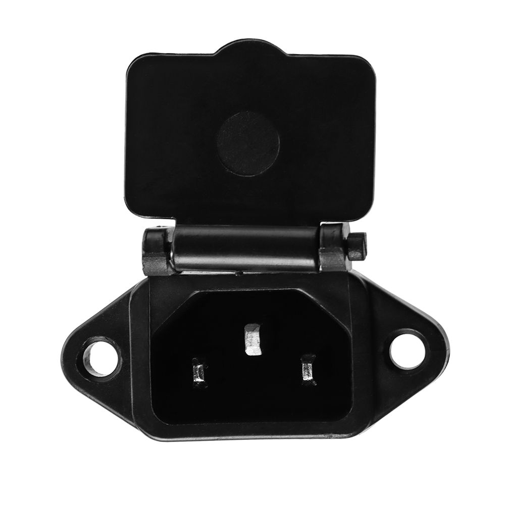 Three Vertical Electric Vehicle Parts Electric Car Connector E-bike Battery Charger Charging Socket