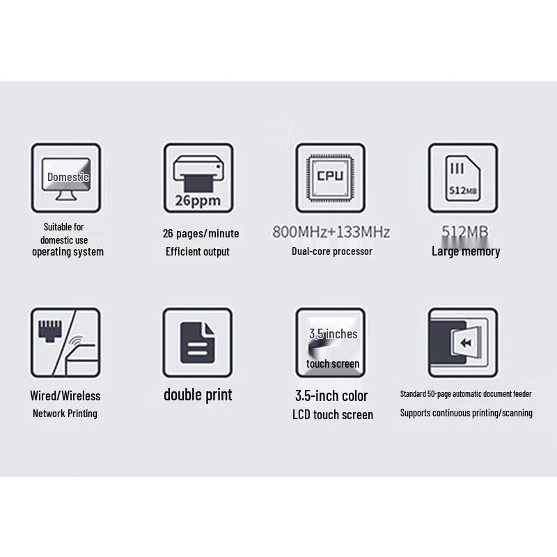 Lenovo CM7810DXF Pro Color Laser Multifunction Printer CN plug (adapter included)