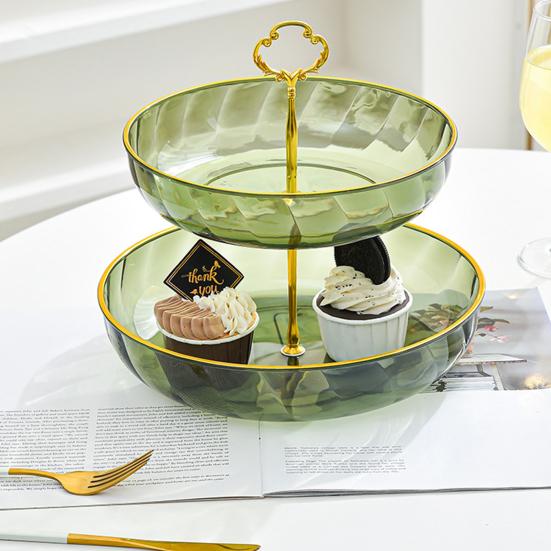 Практичный Легкий Роскошный Хранение Износостойкий Простой Круглый Домашний Поднос Для Фруктов Подставка для Домашних Принадлежностей Подставка для Закусок