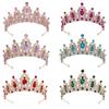 Luxury Elegant Princess Crown Hair Accessories Tiara For Women Party Wedding Bridal Crwon Head Jewelry