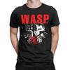Новое поступление WASP W.A.S.P рок-группа Футболка для унисекс Хлопковые футболки Одежда с коротким рукавом