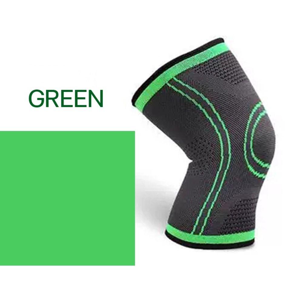 Elastic Knee Patella Protector Black Green Orange Knee Pad Sports Supplies Compression Knee Pads