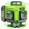 Laser Level 4×360° 16-Line Green, Self-Leveling & Receiver-Compatible (Green)