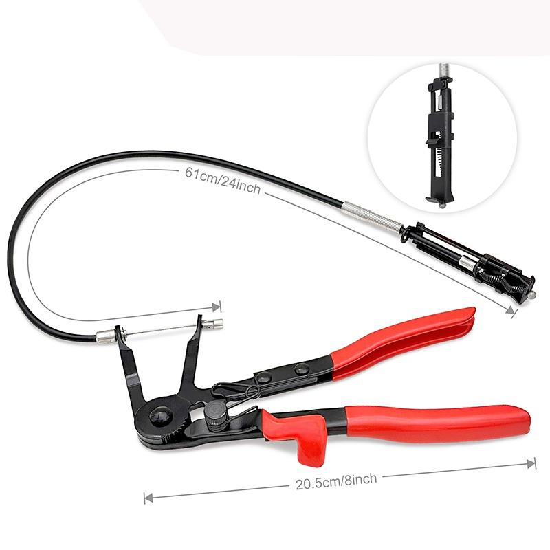 3 шт., автомобильные хомуты для шлангов, хомут, зажим для горловины, автомобильный сантехнический зажим, зажим для обруча, плоскогубцы, инструменты для обслуживания автомобиля