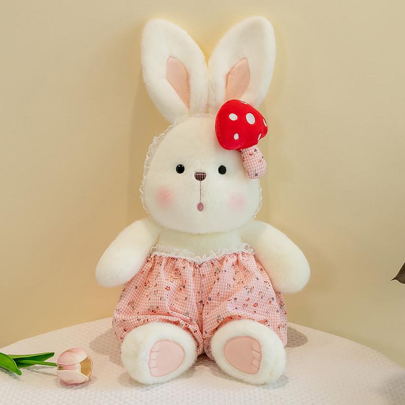 Adorable Warm Sun Fruit Rabbit Plush Toy Soft Stuffed Doll For Kids Bedtime Gift