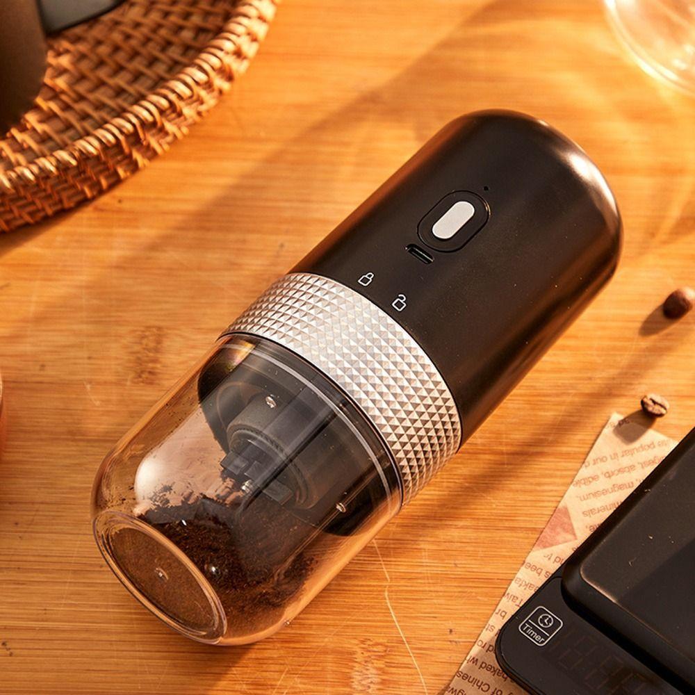 Adjustable Settings Electric Coffee Grinder Cordless Coffee Bean Grinding Tool  Spice