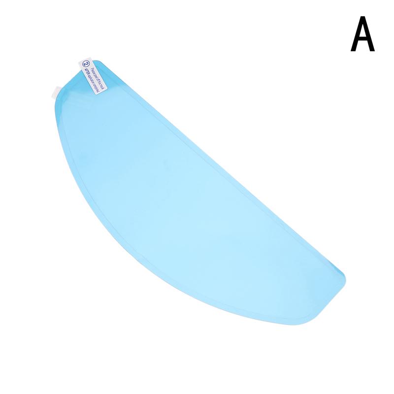 1X Универсальная противотуманная пленка для линз шлема для мотоцикла, устойчивая к дождю, защитный козырек