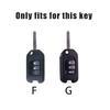 ARE1 Car Flip Key Case Cover Protector Shell Keychain For Honda Civic CR-V HR-V Accord Jade Crider Odyssey 2015-2018 Auto Accessories