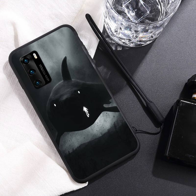 Чехол для телефона Scary Shark для Huawei Y6 Y7 Y9 Prime 2019 Y9s Mate 10 20 40 Pro Lite Nova 5t силиконовый чехол