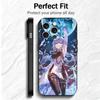 Мягкий чехол для телефона Genshin Impact Гань Юй для iPhone 16 16E 17 Air 15 Pro Max 14 Plus 13 Mini 11 12 7 Черная задняя крышка