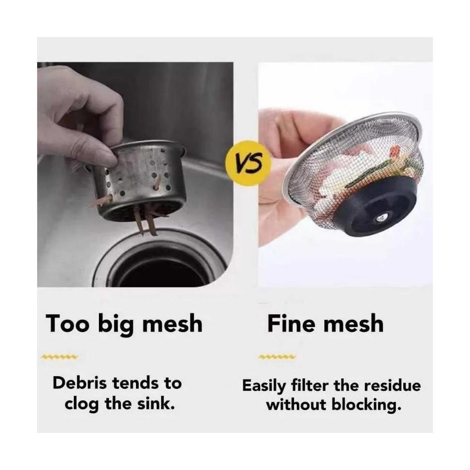 New 1 Pcs Drain Waste Plug Filter Suitable For Bathroom Floor Drains Kitchens Household Steel Sewer Filter Kitchen Tools