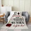 Popcorn All Season,Bed Blanket Cinema Poster Blanket, for Kids Boys Girls Teens Decor Movie Theater Food Blanket Home Decor