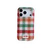 Красочный клетчатый бархатный чехол для телефона для iPhone 16, iPhone 17 и iPhone 17 Pro Max