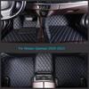 Для Nissan Qashqai - 2016- TIIDA 2011- Автомобильные коврики в салон Кожаные Водонепроницаемые Полная защита Аксессуары Коврик под ноги