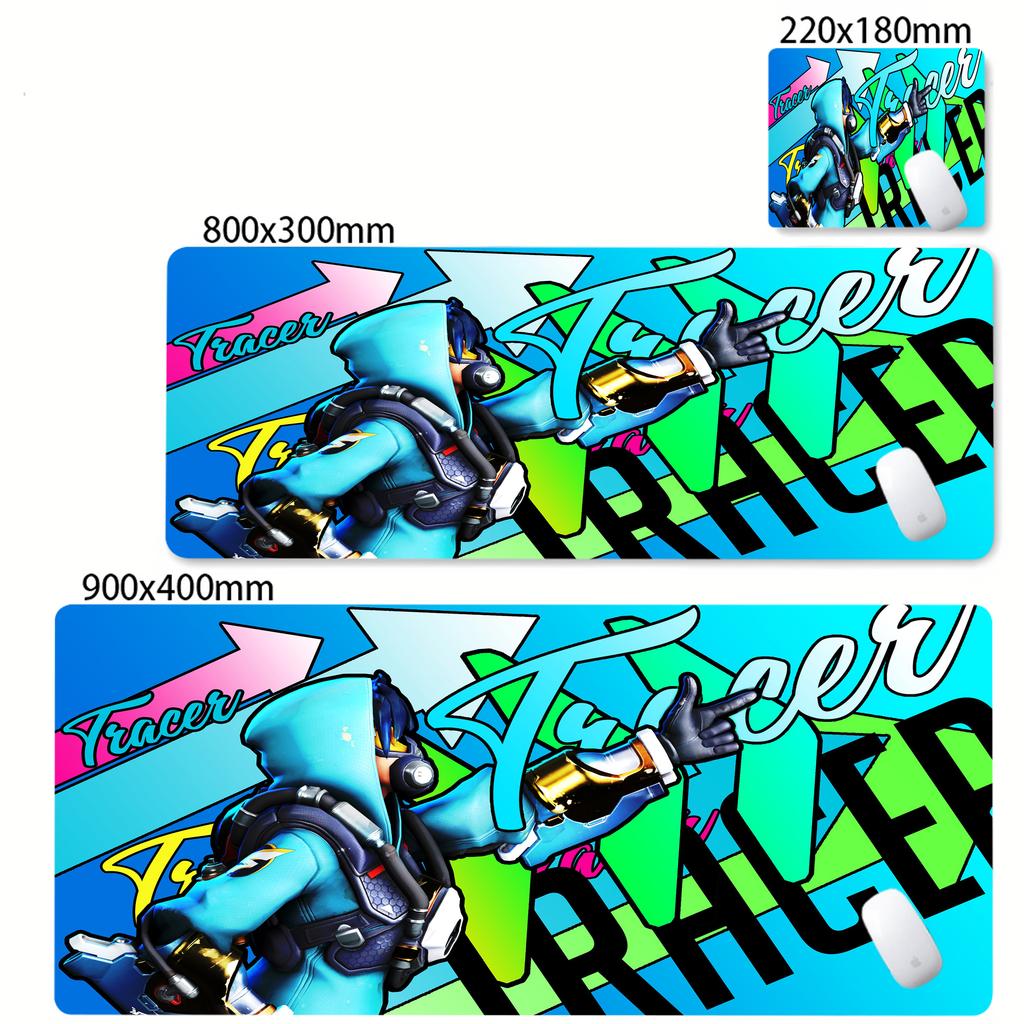 Gamer Cabinet Pc Desk Mat Keyboard Computer Desks Xxl Mousepad Overwatch Gaming Accessories Mouse Pad Anime Girl Large Mausepad