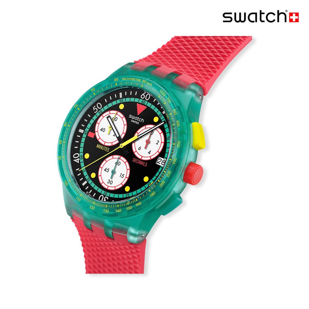 [Swatch] Neon Emerald Chrono SUSG409