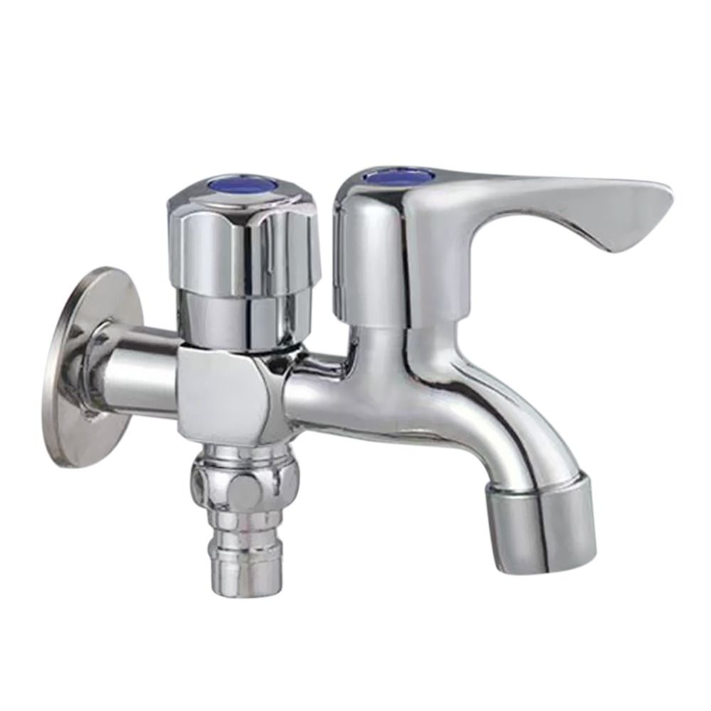 Двухпоточный смеситель для бассейна для швабры Один вход на два выхода Смеситель для стиральной машины Двухпоточный кран Кран с двумя выходами для воды