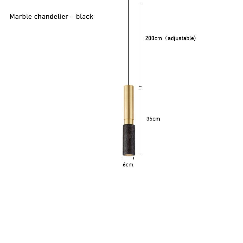 Nordic Modern Terrazzo LED Chandelier Simplicity Marble Подвесной светильник Ночник для бара, ресторана, светильник Hoom Decor